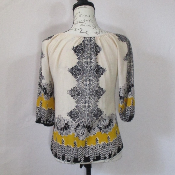 Angie Black & Gold Top - Picture 3 of 5